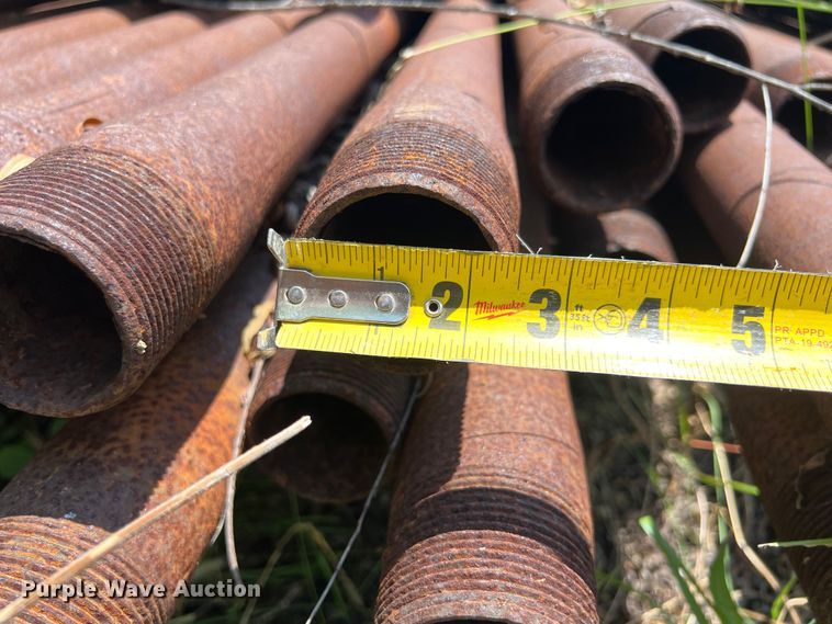 image for item LU9909 Approximately 90 joints of pipe