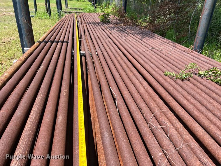 image for item LU9909 Approximately 90 joints of pipe