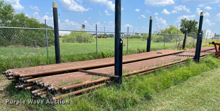 image for item LU9911 Approximately 86 joints of fiberglass tubing 