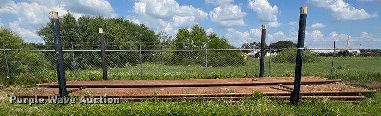 image for item LU9911 Approximately 86 joints of fiberglass tubing 