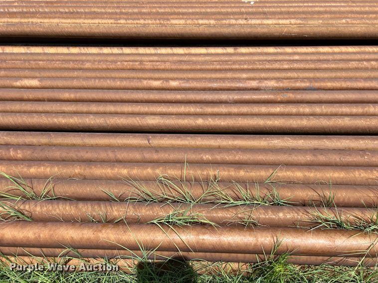 image for item LU9911 Approximately 86 joints of fiberglass tubing 