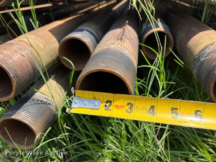 image for item LU9911 Approximately 86 joints of fiberglass tubing 