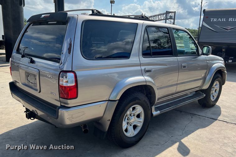 image for item LU9942 2002 Toyota  4Runner SUV