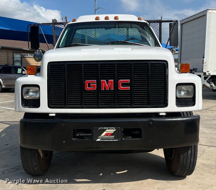 image for item LU9945 1996 GMC TopKick flatbed truck