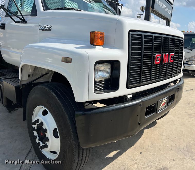 image for item LU9945 1996 GMC TopKick flatbed truck
