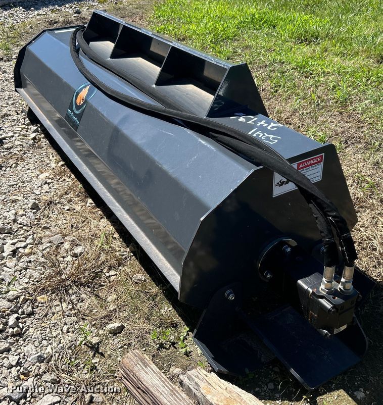 image for item NB9433 2023 Wolverine  TL-12-72W skid steer tiller