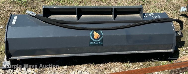 image for item NB9433 2023 Wolverine  TL-12-72W skid steer tiller