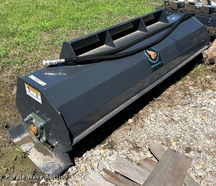 image for item NB9433 2023 Wolverine  TL-12-72W skid steer tiller