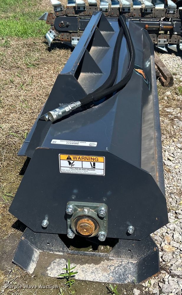 image for item NB9433 2023 Wolverine  TL-12-72W skid steer tiller