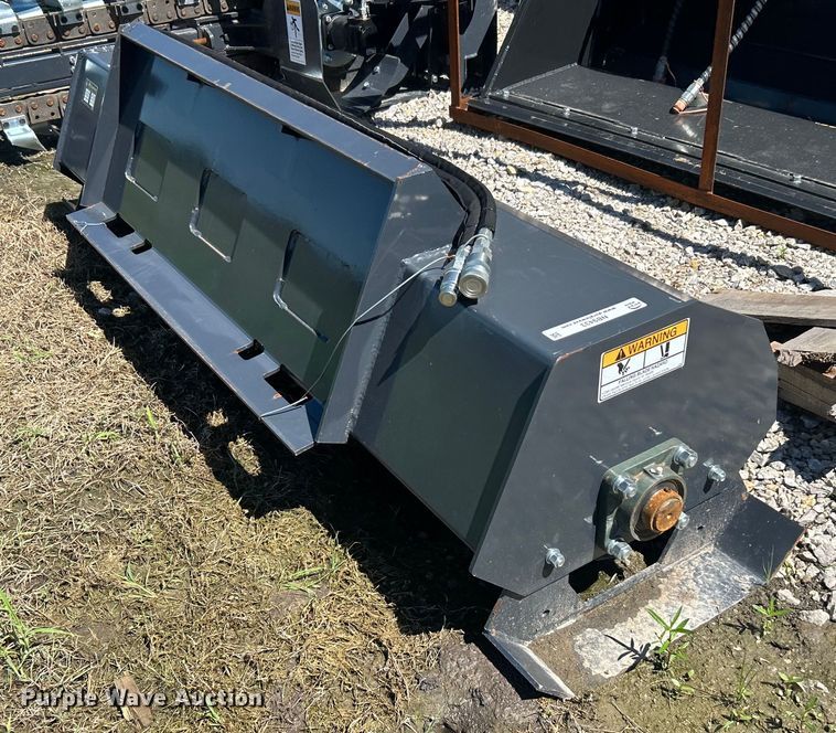 image for item NB9433 2023 Wolverine  TL-12-72W skid steer tiller