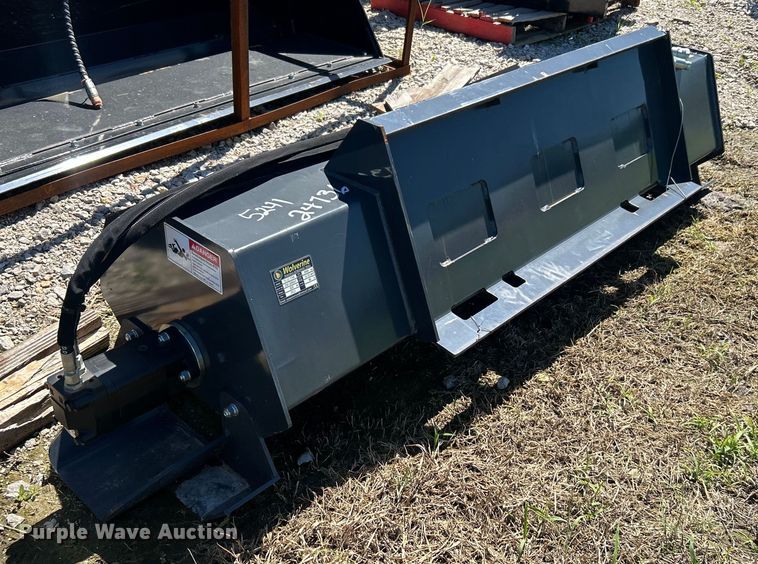 image for item NB9433 2023 Wolverine  TL-12-72W skid steer tiller