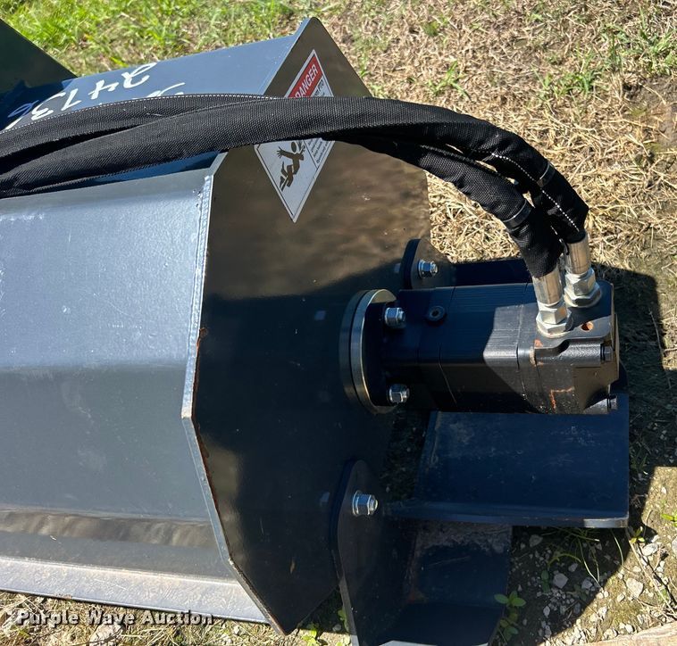 image for item NB9433 2023 Wolverine  TL-12-72W skid steer tiller