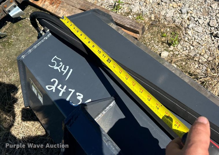 image for item NB9433 2023 Wolverine  TL-12-72W skid steer tiller