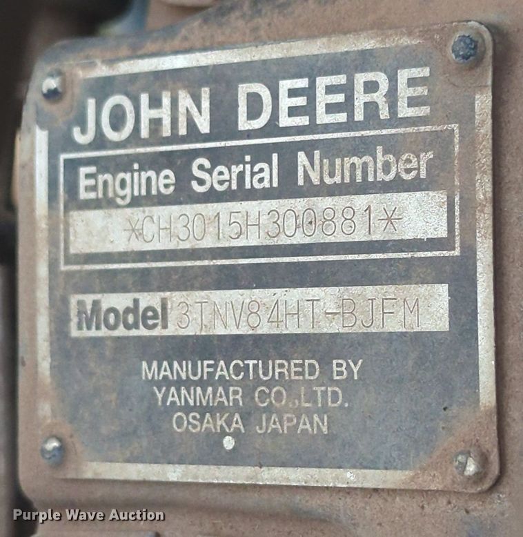 image for item NG9877 John Deere 8800 lawn mower