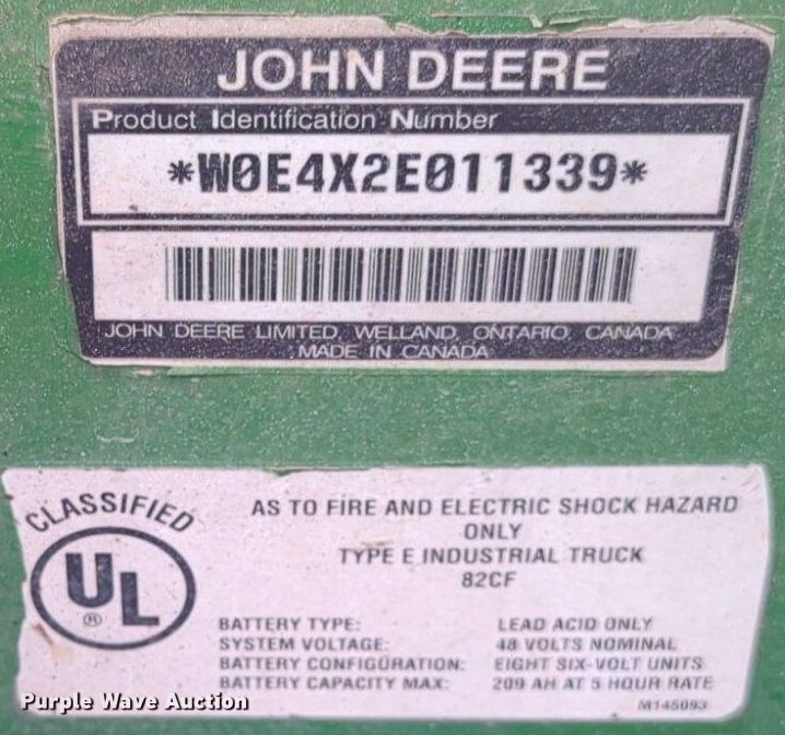 image for item NG9879 2003 John Deere E-Gator utility vehicle