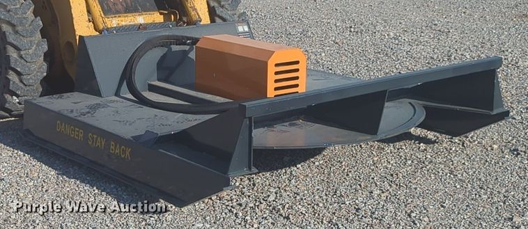 image for item NG9887 2023 Wolverine  BC-13-72W skid steer rotary mower