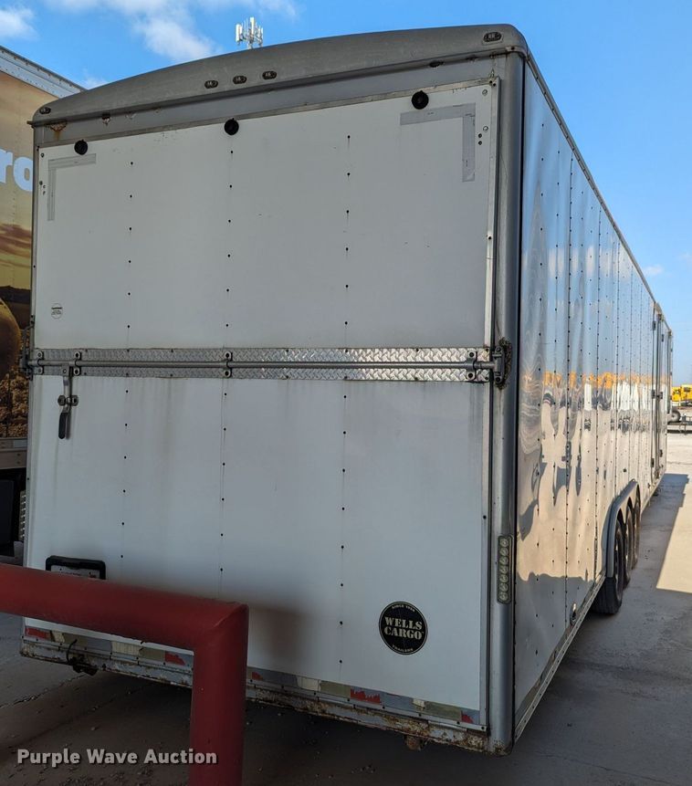 image for item NG9897 2012 Wells Cargo AWG4839W enclosed cargo trailer