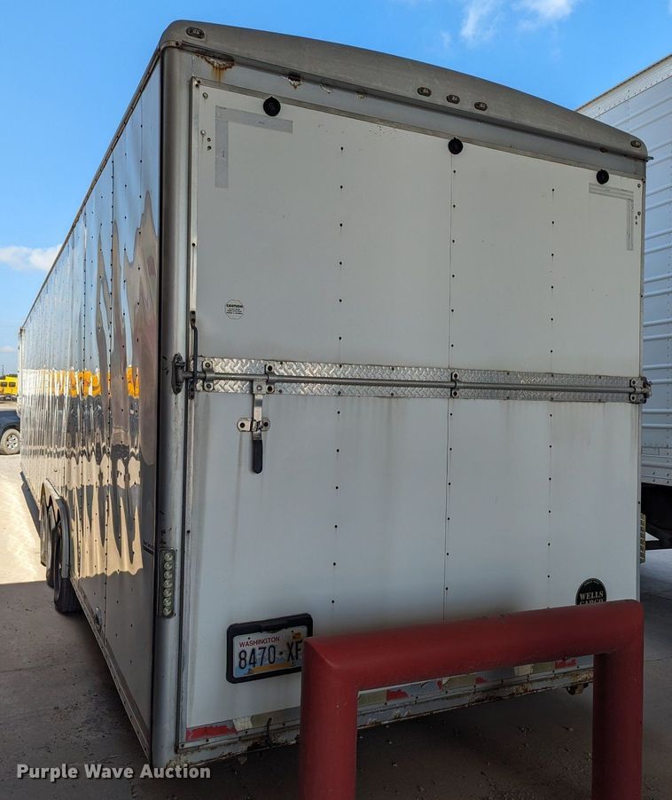 image for item NG9897 2012 Wells Cargo AWG4839W enclosed cargo trailer