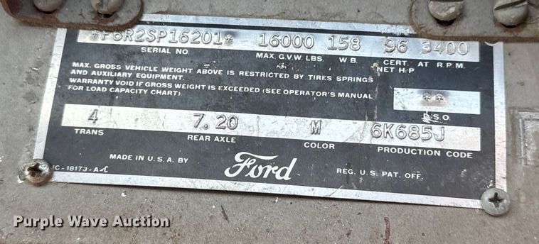 image for item NH9074 1952 Ford  F-6 fuel truck
