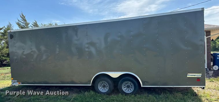 image for item NL9856 2023 Haulmark Passport PP8524T3-D enclosed cargo trailer