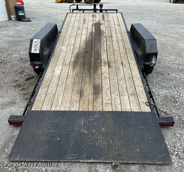 image for item NL9863 2021 PJ Carhauler Tilt T6222 tilt deck equipment trailer