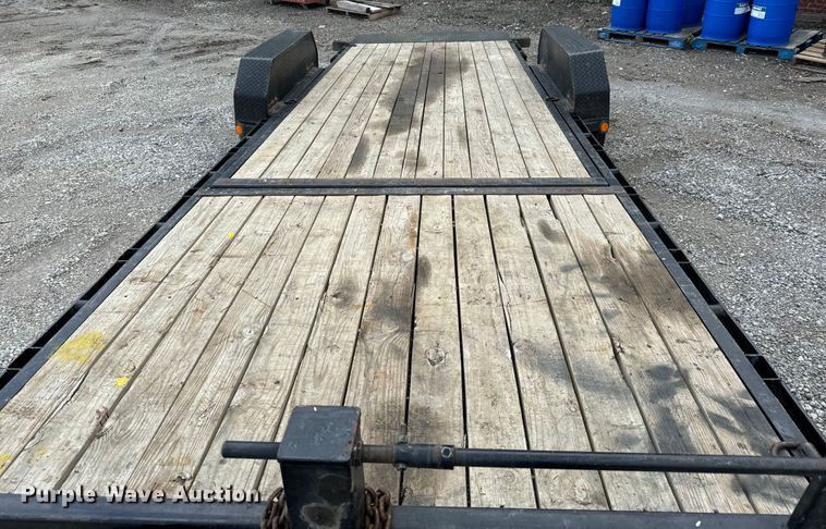 image for item NL9863 2021 PJ Carhauler Tilt T6222 tilt deck equipment trailer