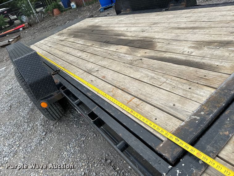 image for item NL9863 2021 PJ Carhauler Tilt T6222 tilt deck equipment trailer