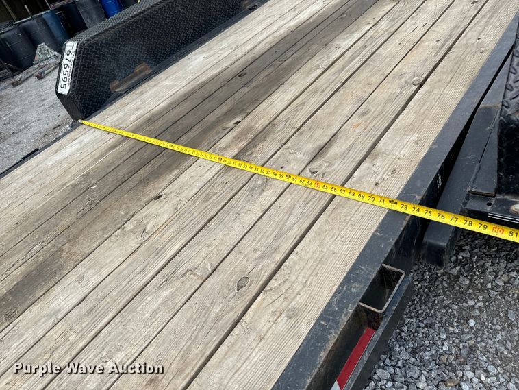 image for item NL9863 2021 PJ Carhauler Tilt T6222 tilt deck equipment trailer