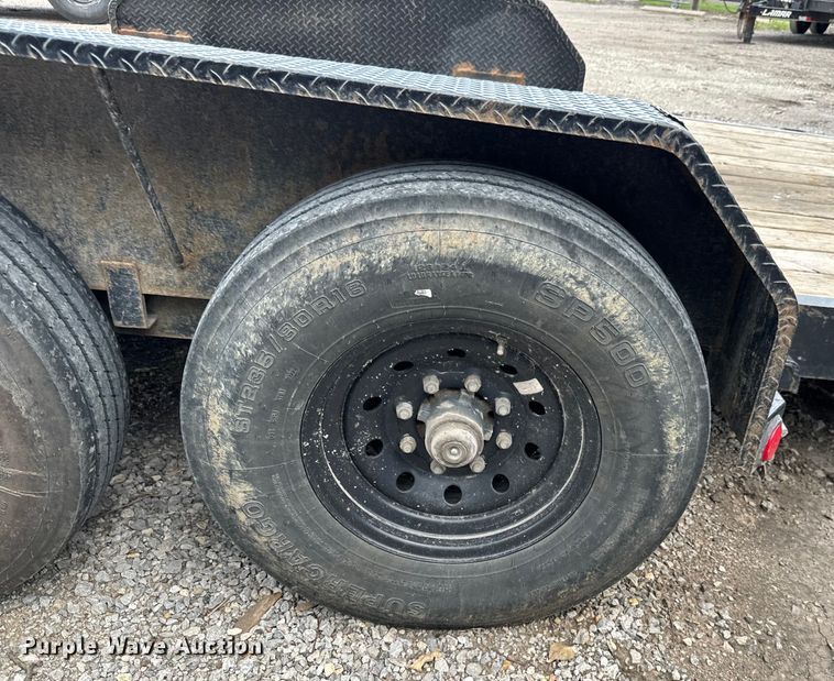 image for item NL9863 2021 PJ Carhauler Tilt T6222 tilt deck equipment trailer