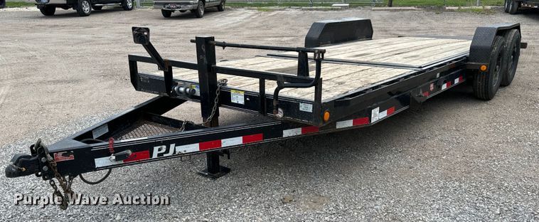 image for item NL9864 2020 PJ Carhauler Tilt T6222 tilt deck equipment trailer