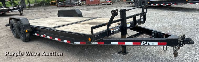 image for item NL9864 2020 PJ Carhauler Tilt T6222 tilt deck equipment trailer