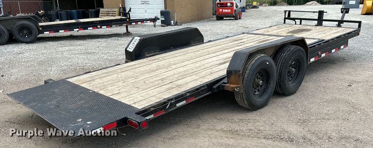 image for item NL9864 2020 PJ Carhauler Tilt T6222 tilt deck equipment trailer
