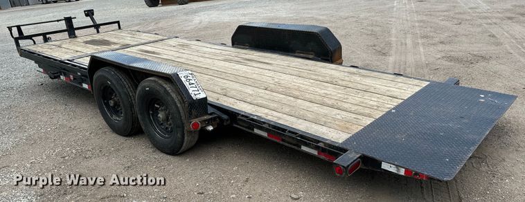 image for item NL9864 2020 PJ Carhauler Tilt T6222 tilt deck equipment trailer