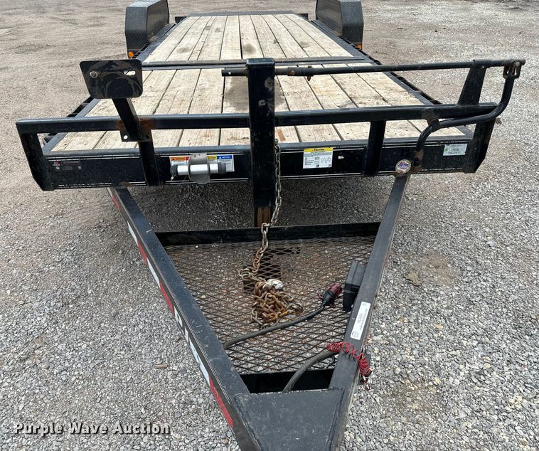 image for item NL9864 2020 PJ Carhauler Tilt T6222 tilt deck equipment trailer