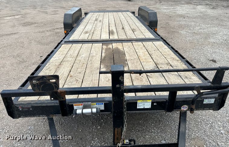 image for item NL9864 2020 PJ Carhauler Tilt T6222 tilt deck equipment trailer