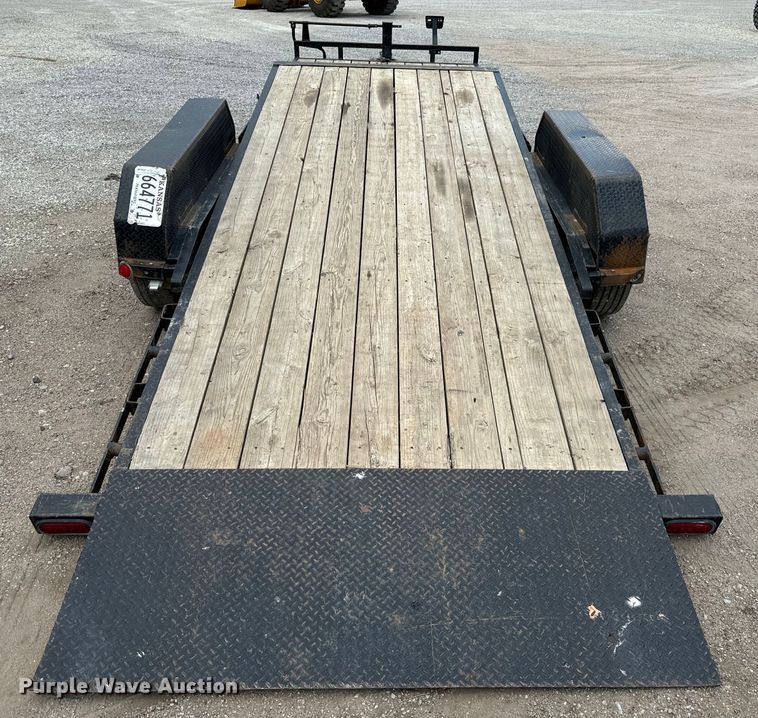 image for item NL9864 2020 PJ Carhauler Tilt T6222 tilt deck equipment trailer