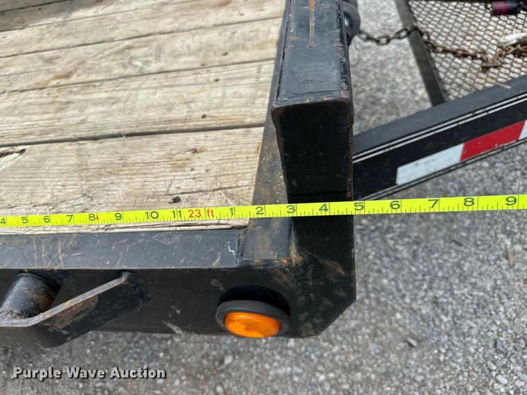 image for item NL9864 2020 PJ Carhauler Tilt T6222 tilt deck equipment trailer