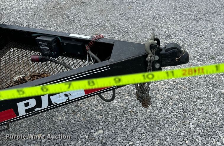 image for item NL9864 2020 PJ Carhauler Tilt T6222 tilt deck equipment trailer