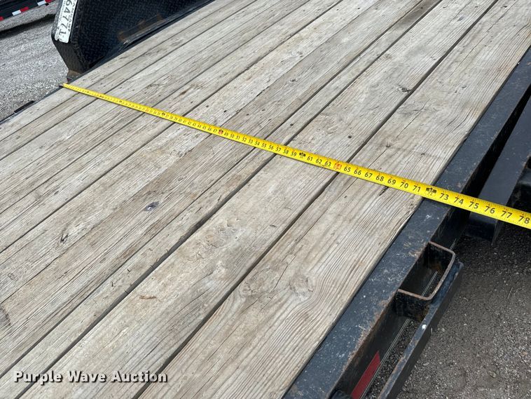 image for item NL9864 2020 PJ Carhauler Tilt T6222 tilt deck equipment trailer