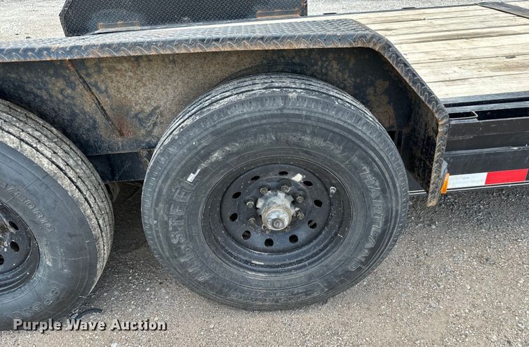 image for item NL9864 2020 PJ Carhauler Tilt T6222 tilt deck equipment trailer