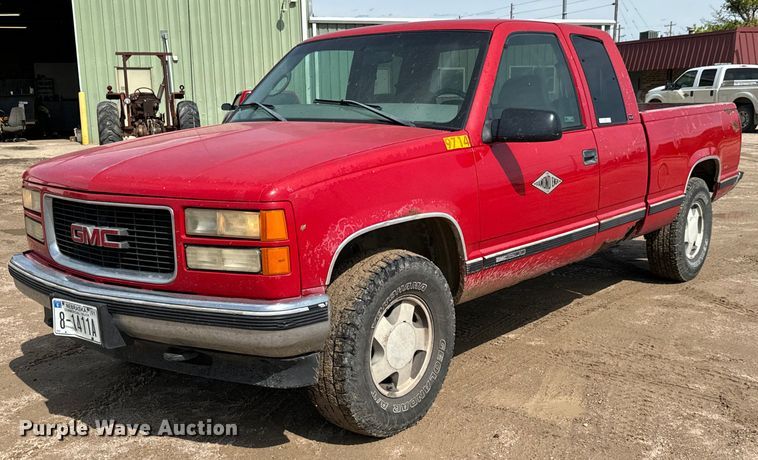 image for item NL9881 1998 GMC Sierra 1500 Ext. Cab pickup truck