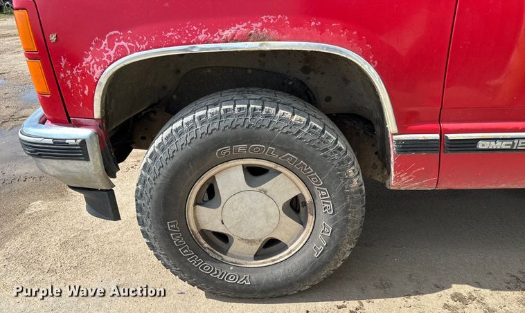 image for item NL9881 1998 GMC Sierra 1500 Ext. Cab pickup truck