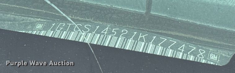 image for item NL9883 2001 GMC Sonama  pickup truck