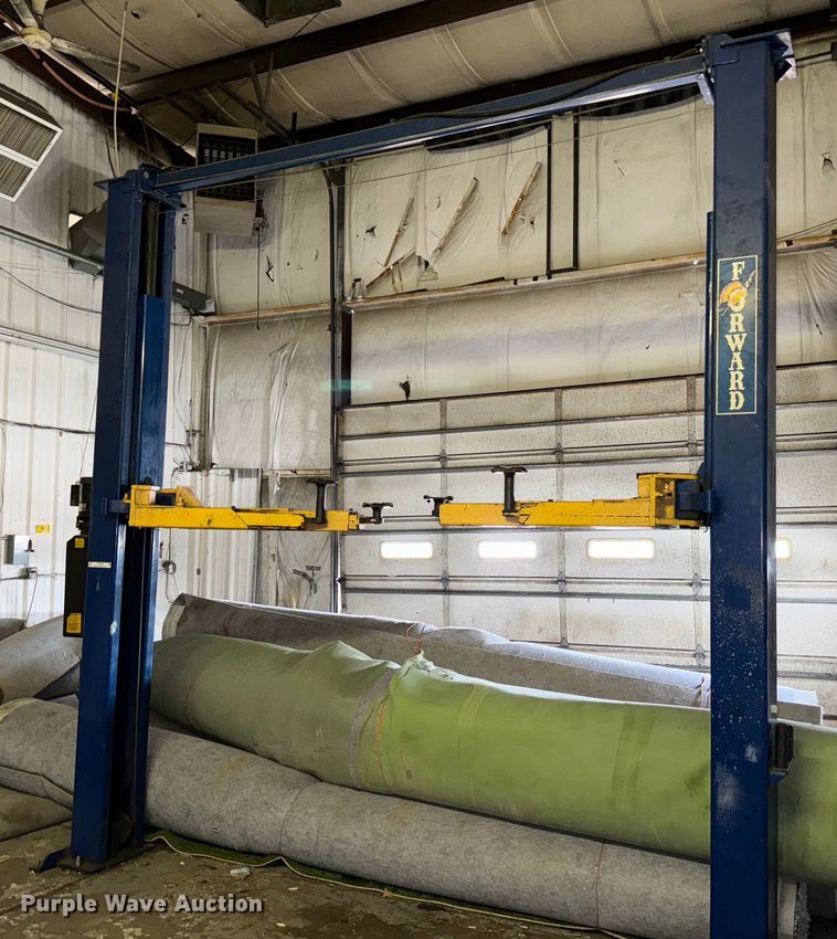 image for item NL9909 Forward Manufacturing DP10A two post automotive lift