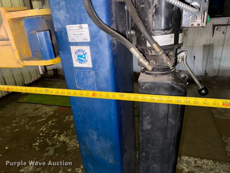 image for item NL9909 Forward Manufacturing DP10A two post automotive lift