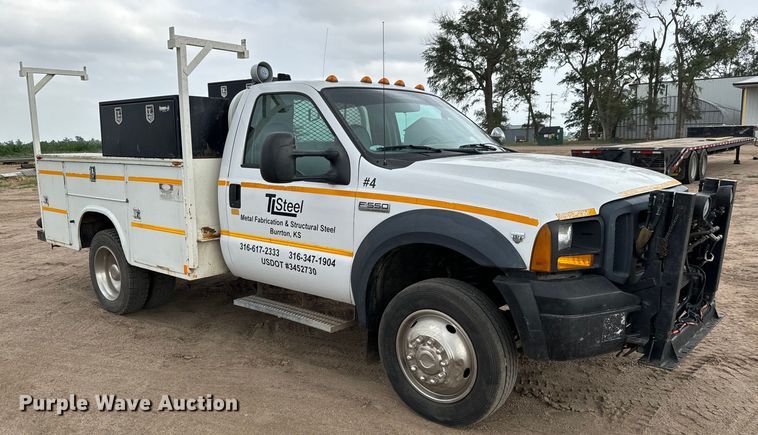 image for item NL9921 2006 Ford F550 Super Duty XL utility / service truck