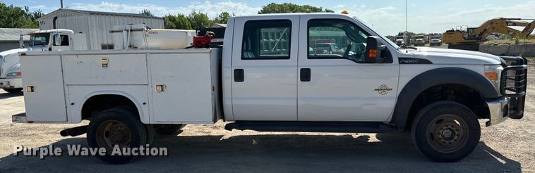 image for item NL9935 2014 Ford F450 Super Duty XL Crew Cab utility / service truck