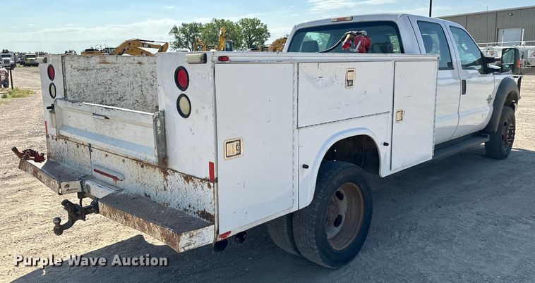 image for item NL9935 2014 Ford F450 Super Duty XL Crew Cab utility / service truck