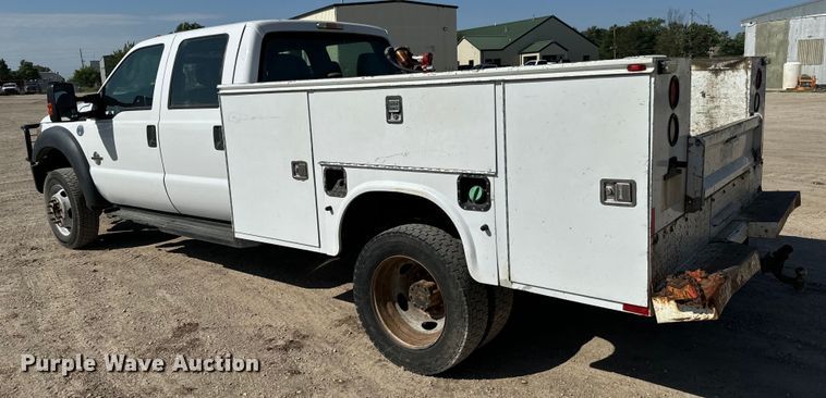image for item NL9935 2014 Ford F450 Super Duty XL Crew Cab utility / service truck
