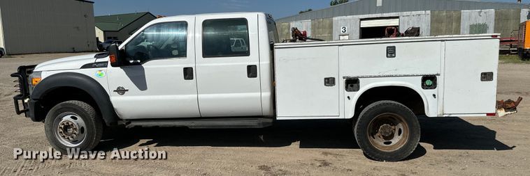 image for item NL9935 2014 Ford F450 Super Duty XL Crew Cab utility / service truck